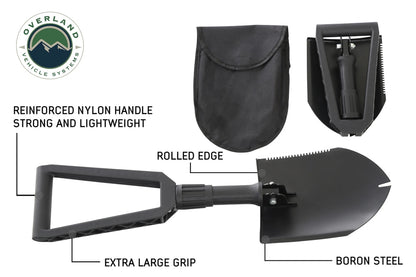Multi Functional Military Style Utility Shovel for extreme Overland Vehicle Systems-4