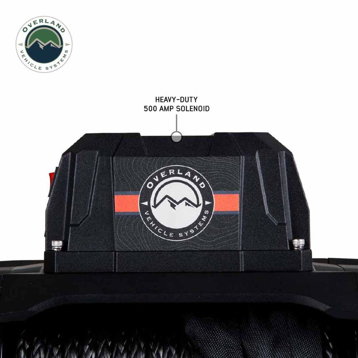 SCAR 10 - 10,000 lb. Winch With Steel Cable and Wireless Remote Overland Vehicle Systems-4