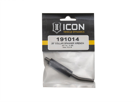 .25 Inch Collar Spanner Pin Wrench ICON Vehicle Dynamics