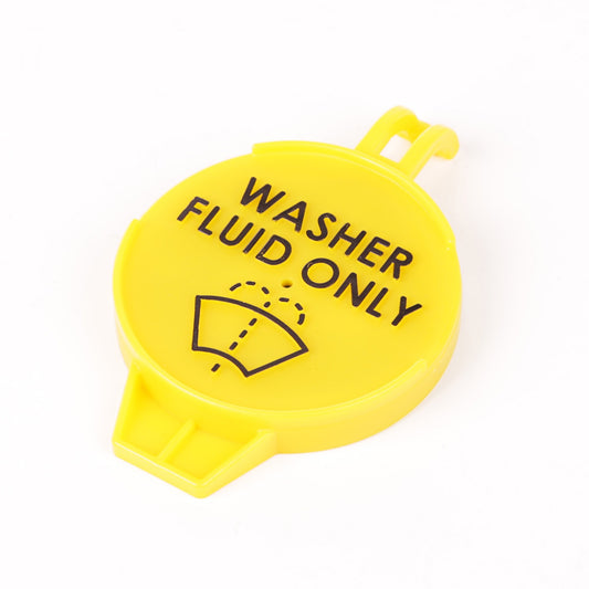 Windshield Reservoir Cap Yellow 2007-2017 Jeep Wrangler JK And Is Molded In Yellow Plastic And Features OMIX