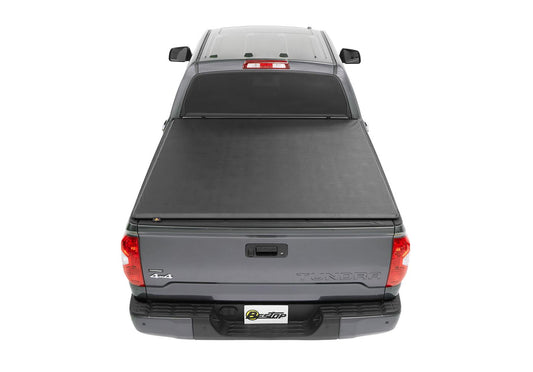 EZ-Roll SoftTonneau Cover For Toyota 2005-2023 Tacoma 5.0 Foot Black Tailgate Spoiler Not Included Bestop