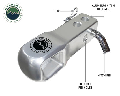 Aluminum Receiver Hitch Mount - Durable and Efficient Overland Vehicle Systems-1
