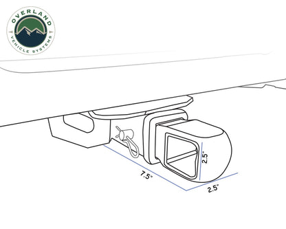 Aluminum Receiver Hitch Mount - Durable and Efficient Overland Vehicle Systems-4