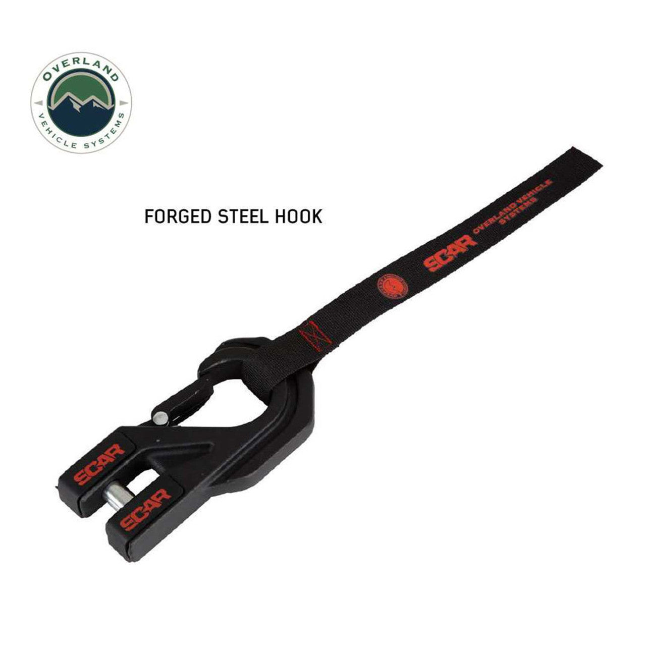 Overland Vehicle Systems SCAR 12 - 12,000 lb. Winch With Steel Cable and Wireless Remote Overland Vehicle Systems