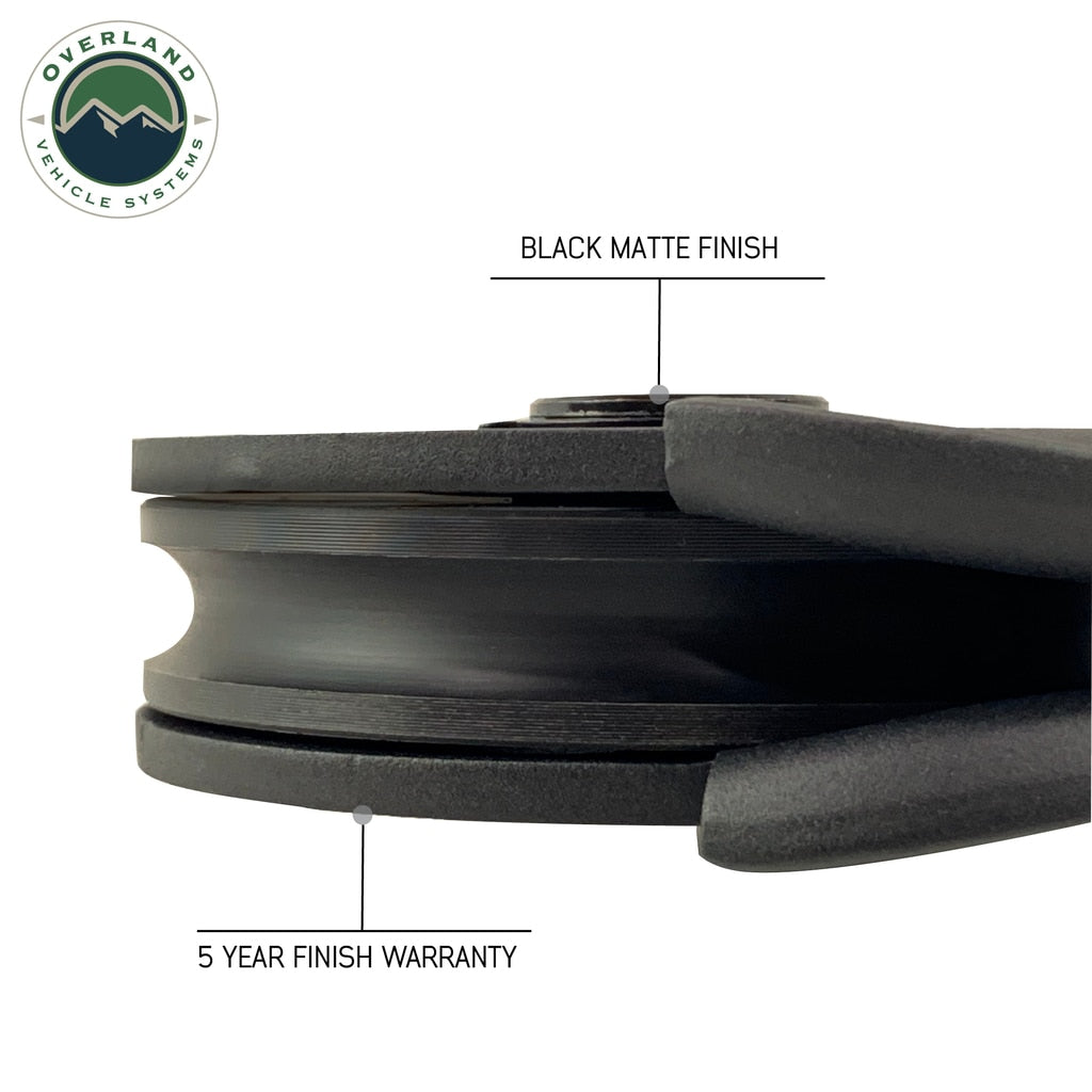 Overland Vehicle Systems Snatch Block Pulley - Standard Universal Overland Vehicle Systems