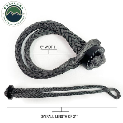 Shop 7/16 Inch Soft Shackle With Collar Overland Vehicle Systems-2