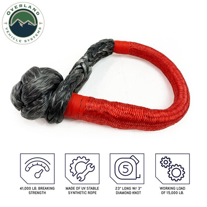 Soft Recovery Shackle With A Breaking Strength of 44,500 lbs Overland Vehicle Systems-4