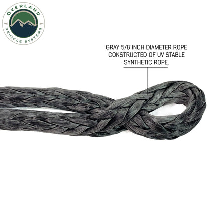 Soft Shackle Recovery 5/8 44,500 lb. With Collar Overland Vehicle Systems-1