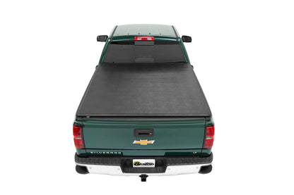 EZ-Roll Soft Tonneau Cover For Chevy/GMC 2014-2018 Silverado/Sierra 1500 Black Tailgate Spoiler Not Included Bestop-1