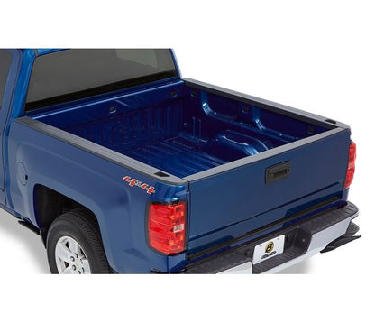 EZ-Fold Soft Tri-Fold Tonneau Cover For Chevy/GMC 2015-24 Colorado/Canyon Black Tailgate Spoiler Not Included Bestop-3