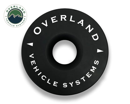 Recovery Ring 6.25 Inch 45,000 lb. Black With Storage Bag Overland Vehicle Systems-1