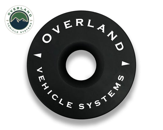 Recovery Ring 6.25 Inch 45,000 lb. Black With Storage Bag Overland Vehicle Systems-1