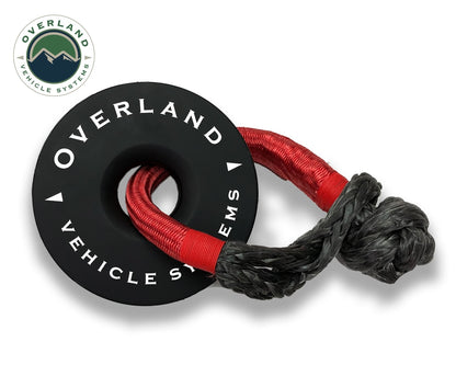 Recovery Ring 6.25 Inch 45,000 lb. Black With Storage Bag Overland Vehicle Systems-3