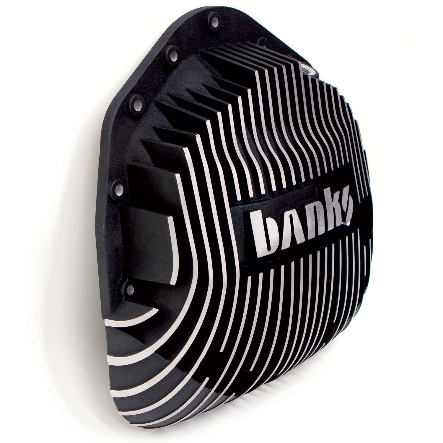 Ram-Air Differential Cover Kit Satin Black/Machined w/Hardware 01-19 Chevy/GMC 03-24 Ram with AAM 11.5 Inch or 11.8 Inch 14 Bolt Rear Axle Banks Power-1