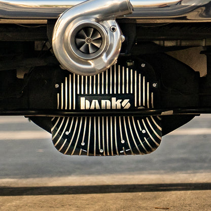 Ram-Air Differential Cover Kit Satin Black/Machined w/Hardware 01-19 Chevy/GMC 03-24 Ram with AAM 11.5 Inch or 11.8 Inch 14 Bolt Rear Axle Banks Power-3
