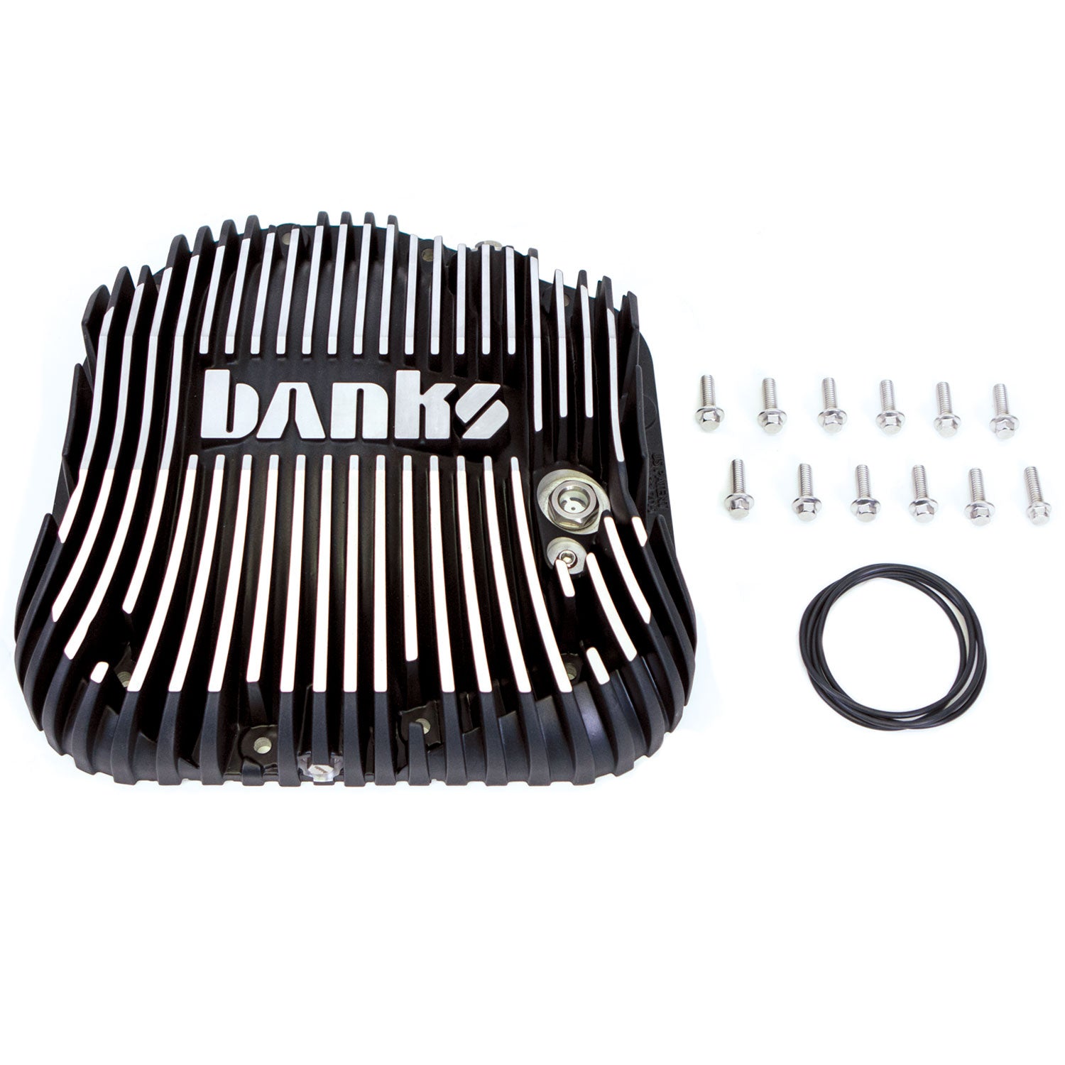 Differential Cover Kit 1985-24 Sterling 10.25 Black Banks Power-3
