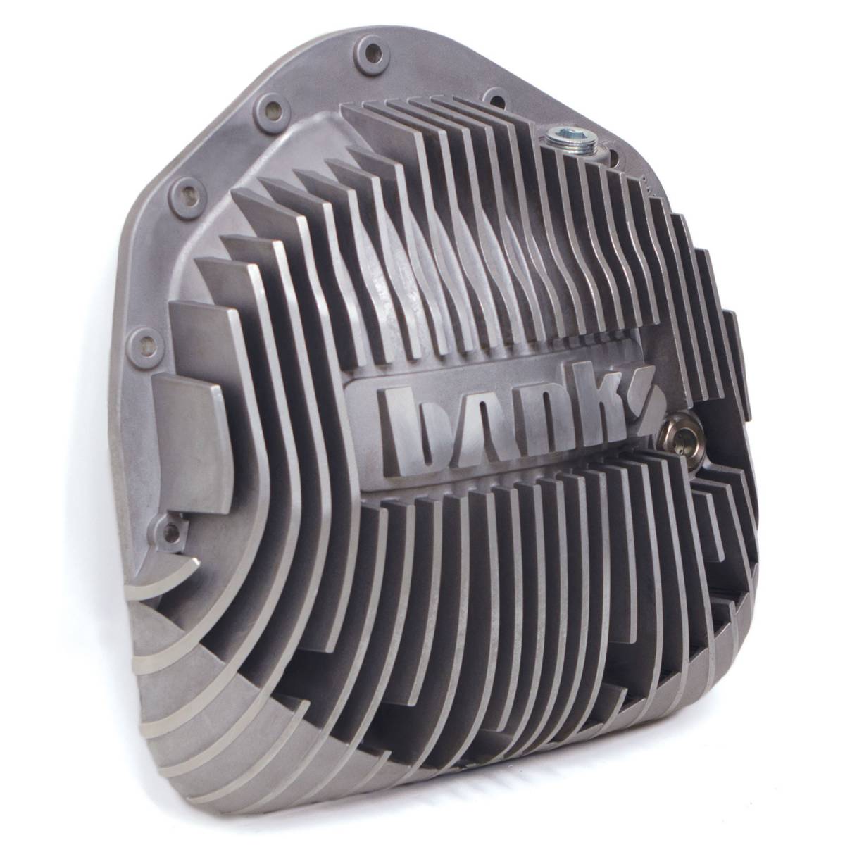 Ram-Air Differential Cover Kit Natural Aluminum w/Hardware 01-19 Chevy/GMC 03-24 Ram with AAM 11.5 Inch or 11.8 Inch 14 Bolt Rear Axle Banks Power-1