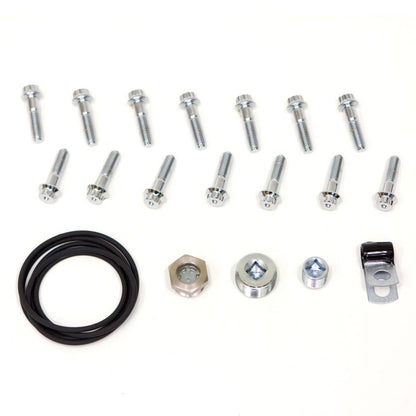 Ram-Air Differential Cover Kit Natural Aluminum w/Hardware 01-19 Chevy/GMC 03-24 Ram with AAM 11.5 Inch or 11.8 Inch 14 Bolt Rear Axle Banks Power-4