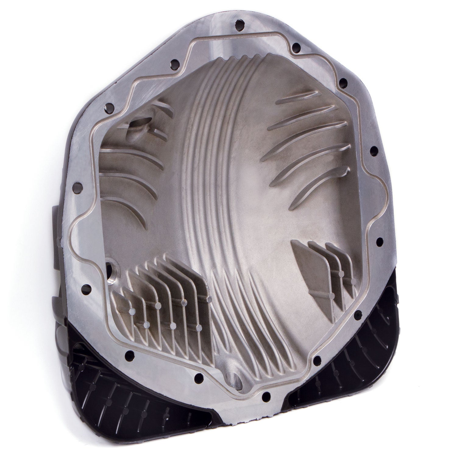 Ram-Air Differential Cover Kit, Black Ops, w/Hardware 01-19 Chevy/GMC 03-24 Ram with AAM 11.5 Inch or 11.8 Inch 14 Bolt Rear Axle Banks Power-2