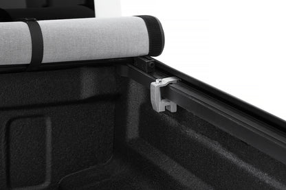 EZ-Roll Soft Tonneau Cover For Jeep 2020-2024 Gladiator Black Diamond Tailgate Spoiler Not Included Bestop-2