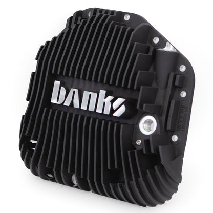 Ram-Air Differential Cover Kit Black Ops w/Hardware for 17-24 Ford F250 HD Tow Pkg and F350 SRW with Dana M275 Rear Axle Banks Power-1