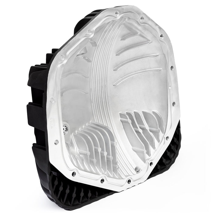 Ram-Air Differential Cover Kit for 19-26 Ram and 20-26 Chevy/GMC, with 11.5 inch or 12 inch 14-Bolt AAM Rear Axle Satin Black/Machined Banks Power-1