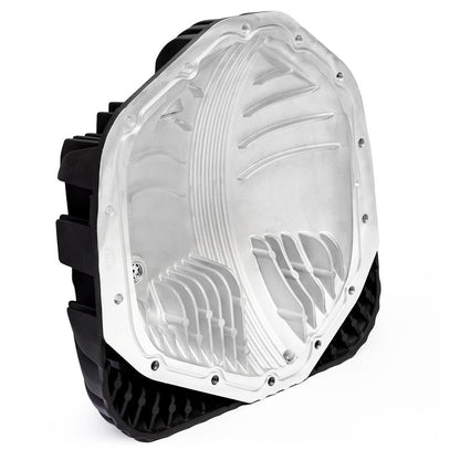 Ram-Air Differential Cover Kit for 19-26 Ram and 20-26 Chevy/GMC, with 11.5 inch or 12 inch 14-Bolt AAM Rear Axle Satin Black/Machined Banks Power-1