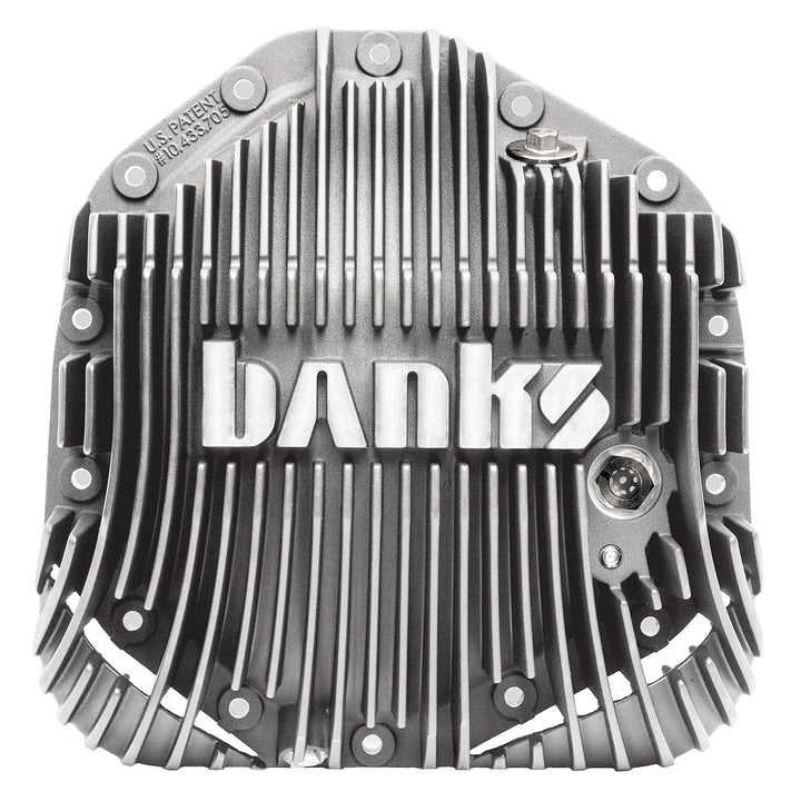 Ram-Air Differential Cover Kit for 19-26 Ram and 20-26 Chevy/GMC, with 11.5 inch or 12 inch 14-Bolt AAM Rear Axle Natural Aluminum Banks Power