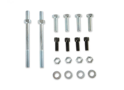 Carb Adapter Open Center Adapts 4-barrel Square Flange carburetors to spreadbore intake manifolds Mr Gasket-2