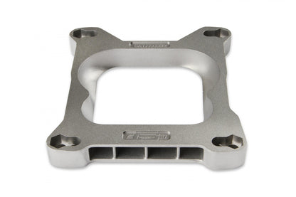 Carb Adapter Open Center Adapts 4-barrel Square Flange carburetors to spreadbore intake manifolds Mr Gasket-3