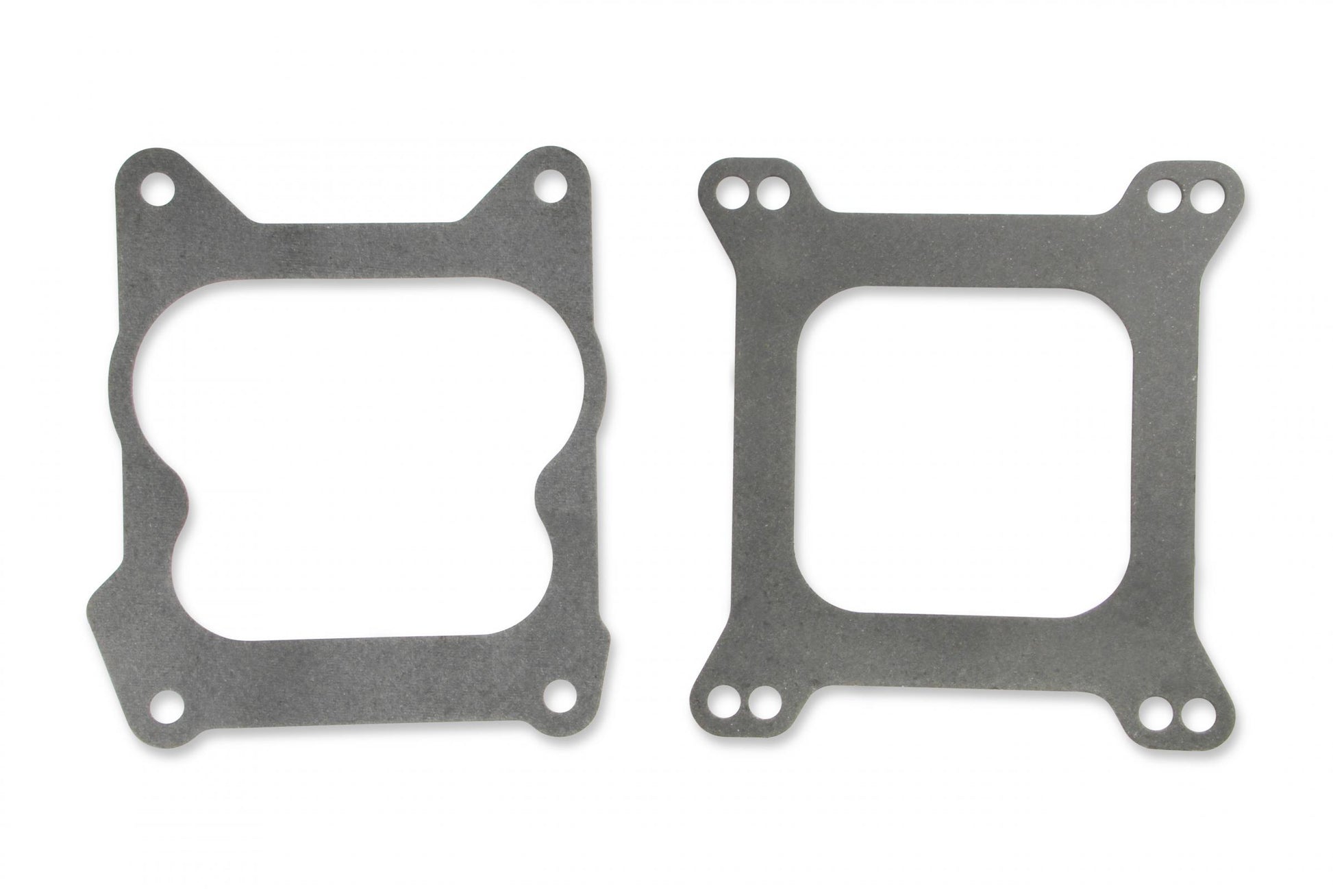 Carb Adapter Open Center Adapts 4-barrel Square Flange carburetors to spreadbore intake manifolds Mr Gasket-6