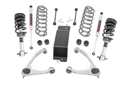 3.5 Inch Lift Kit M1 Struts Forged UCAs Chevy/GMC SUV 1500 2WD/4WD (2007-2020) Rough Country