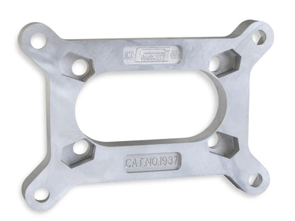 Carb Adapter Kit-Large Holley to Small Rochester 4-Bolt(both 2-Barrel) Carburetor Adapter Mounts Holley 2300 Series Carburetor to Small Rochester 2 Barrel Intake Mr Gasket-2