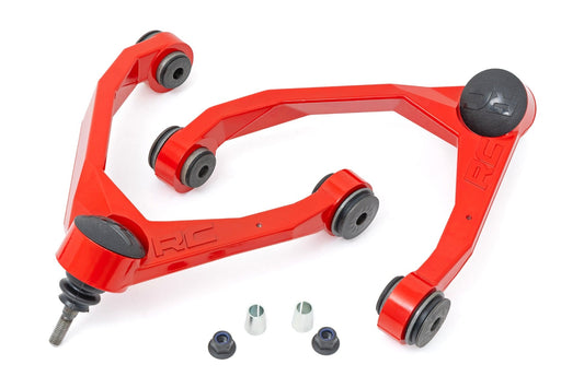 Red Forged Upper Control Arms 2.5-3.5 Inch Lift Silverado/Sierra 1500 Truck & SUV (07-18 & Classic) Rough Country