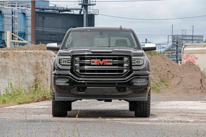 3.5 Inch Lift Kit Forged UCA M1 Strut - Silverado/Sierra 1500 (14-16) Rough Country-4