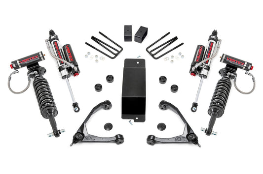 Rough Country 3.5 Inch GM Suspension Lift Kit w/Upper Control Arms Vertex (07-16 1500 PU 4WD) Rough Country