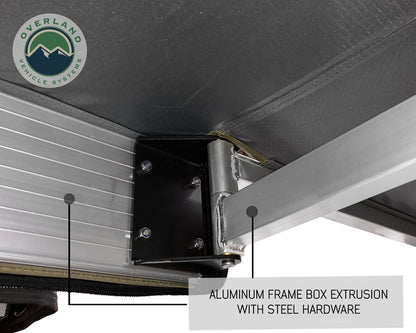 Nomadic Awning 270 Degree - Passenger Side Dark Gray Awning Overland Vehicle Systems-6
