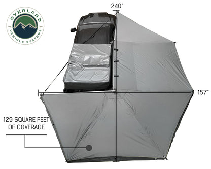 Freestanding 270 Degree Awnings For Mid - High Roofline Vans Overland Vehicle Systems-1