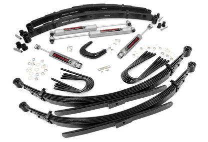 4 Inch Lift Kit 52 Inch Rear Springs Chevy/GMC C10/K10 Truck & SUV/K5 Blazer (73-76) Rough Country