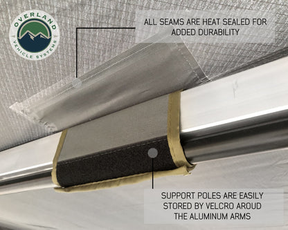 Nomadic Awning 270 Awning with Walls - Driver side Overland Vehicle Systems-7