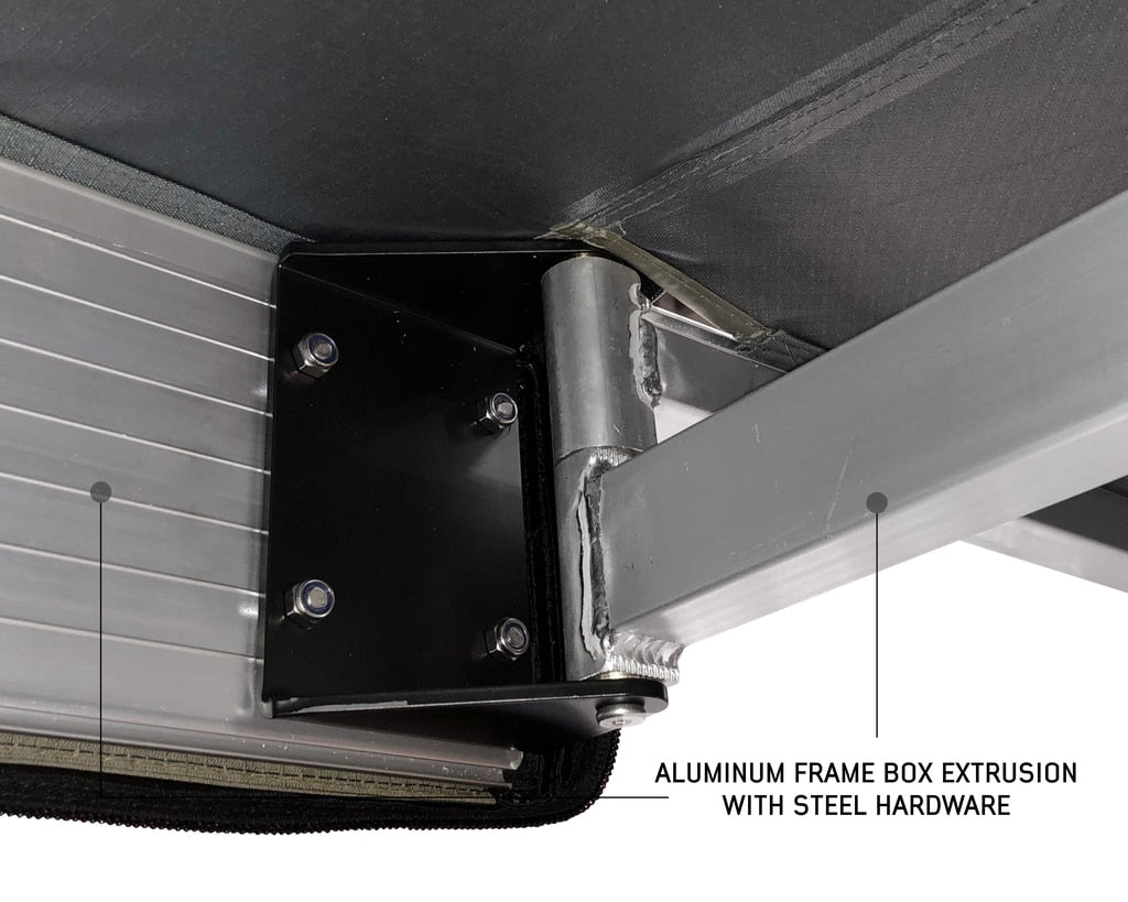 270 Degree Awning Free Standing - Nomadic 270 LT - Dark Gray Overland Vehicle Systems-6