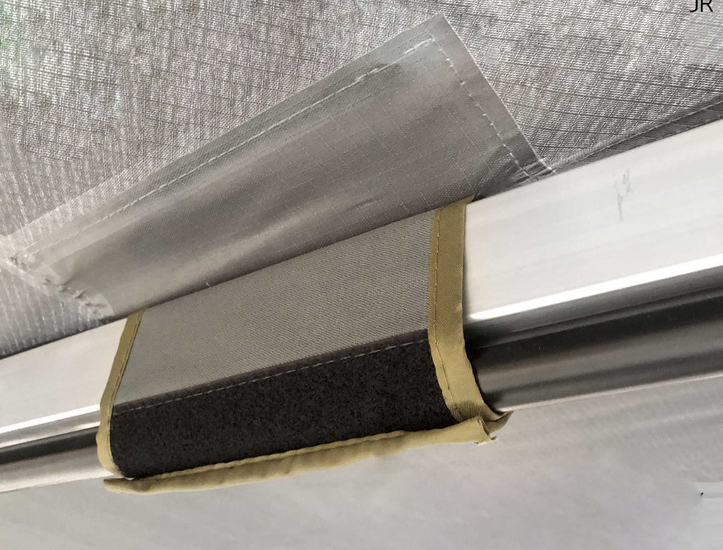 Overland Vehicle Systems Freestanding 270 LT Degree Awnings With Walls Driver Side Overland Vehicle Systems