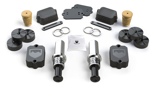 JL 3 Inch-Stroke SpeedBump & Progressive Bump Stop Kit Front & Rear 4.5 Inch Lift TeraFlex