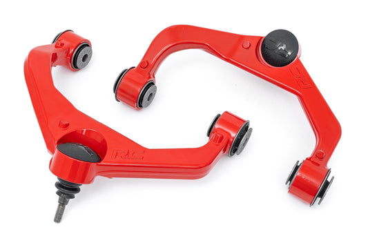 Red Forged Upper Control Arms 3.5 Inch Lift Silverado/Sierra 2500HD/3500HD (11-19) Rough Country