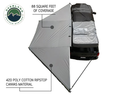 Freestanding 180 Degree Awnings For Mid - High Roofline Vans Overland Vehicle Systems-1