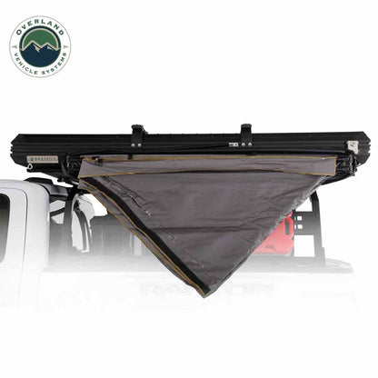 HD Nomadic 180 LTE - Awning, Grey Body, Green Trim and Black Travel Cover Overland Vehicle Systems-11