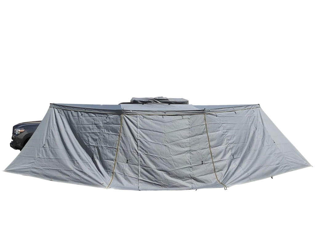 Nomadic Awning 180 With Zip In Wall 180 Awning With Walls Overland Vehicle Systems-17
