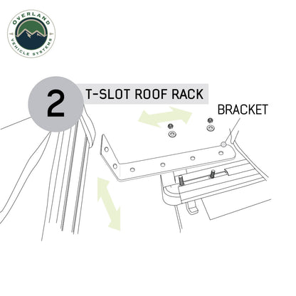 Nomadic 270 LTE Driver Side 270 Degree Awning Premium Overland Vehicle Systems-17