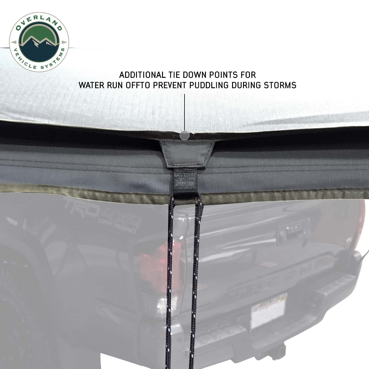 Overland Vehicle Systems Nomadic 270 LTE Driver Side 270 Degree Awning Premium Overland Vehicle Systems