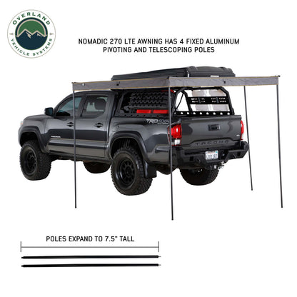 Nomadic 270 LTE Driver Side 270 Degree Awning Premium Overland Vehicle Systems-4